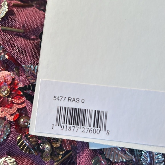 MAC DUGGAL 5477 NWT Floral Embellished Scoop Neck Evening Gown - Picture 9 of 10